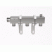 Распределительный коллектор DMSS-32-25x3 (нерж., магистральное подкл. G 1¼˝, 3 контура G 1˝, PN10)